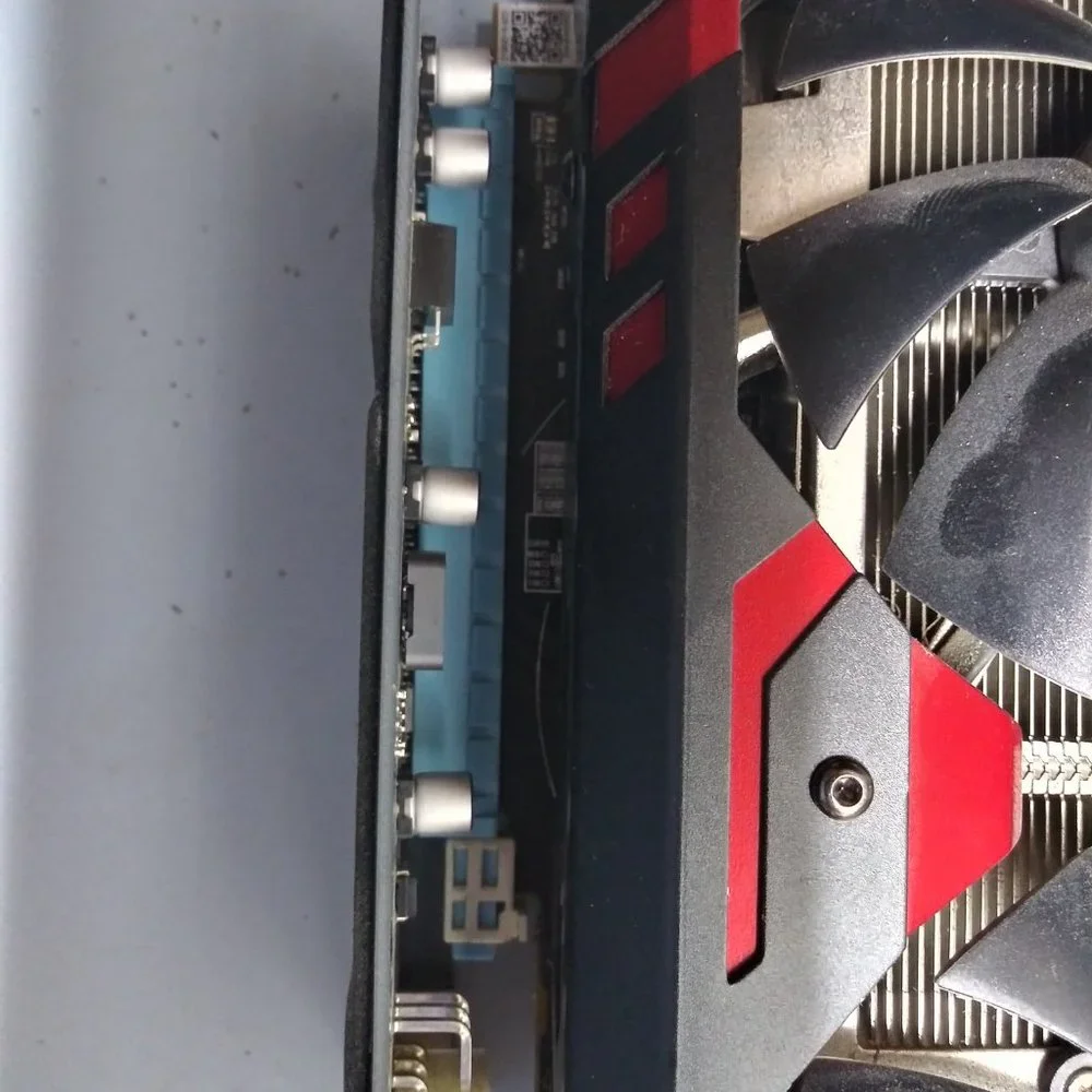 Power Color. Red Devil Radeon rx 580 graphics card